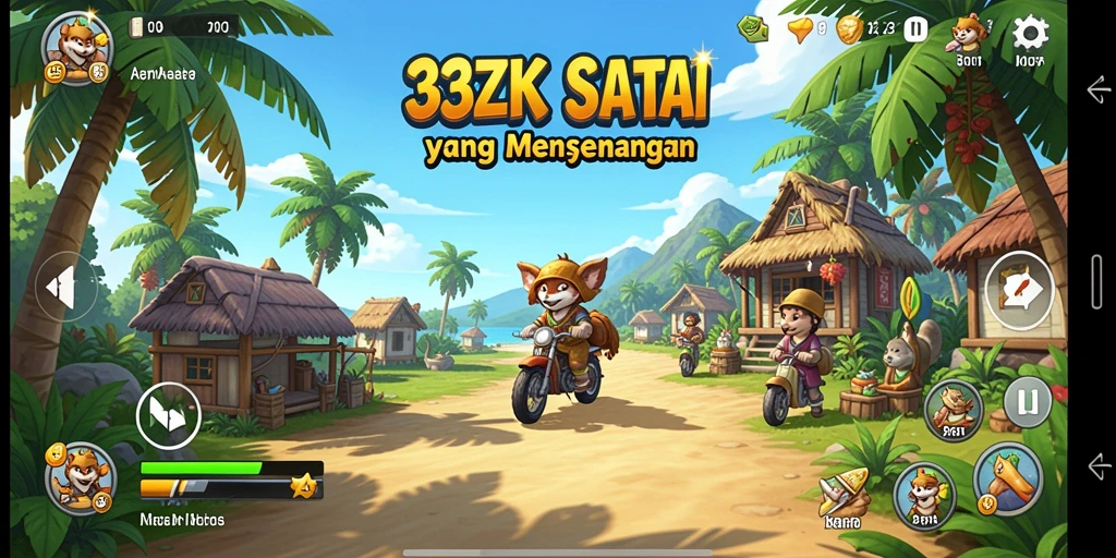 Tampilan gameplay menarik dari 33ZK yang membuat ketagihan.