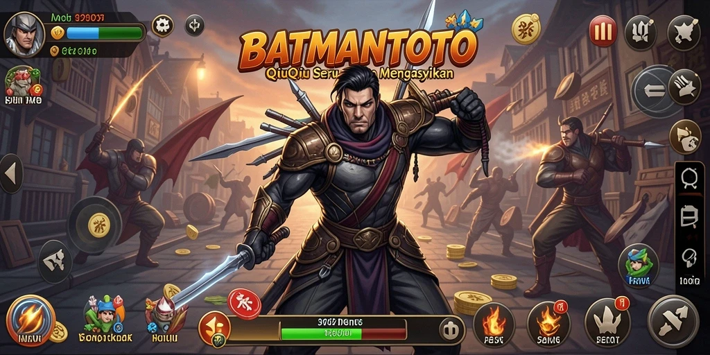 Tangkapan layar gameplay seru BATMANTOTO saat bermain QiuQiu.