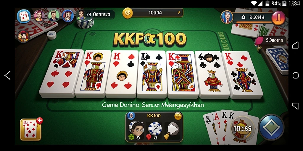 Tampilan gameplay menarik dari KPK100 yang seru.