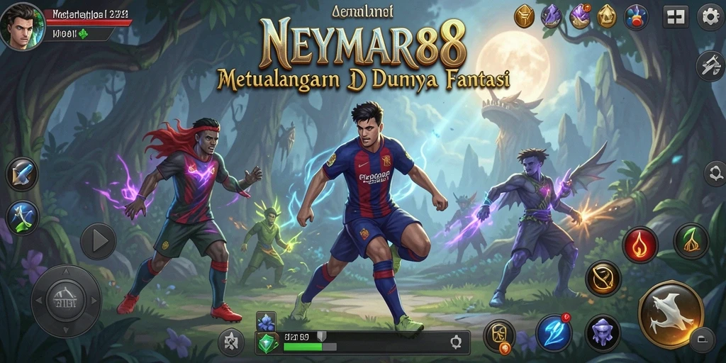 Tampilan menarik dari gameplay petualangan NEYMAR88 yang menakjubkan.