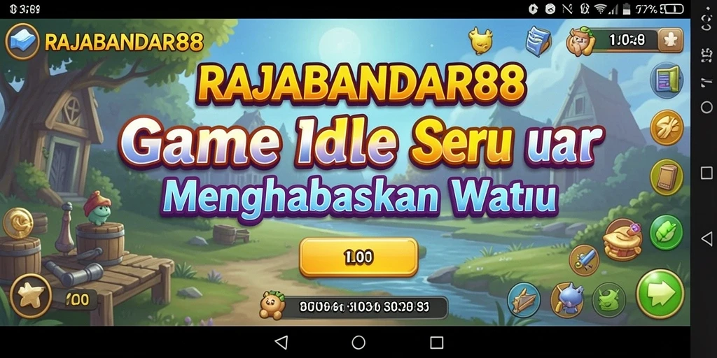 Tampilan gameplay RAJABANDAR88 yang menarik dan interaktif.